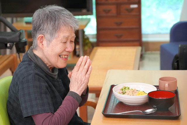 ひろばの家でのお食事
